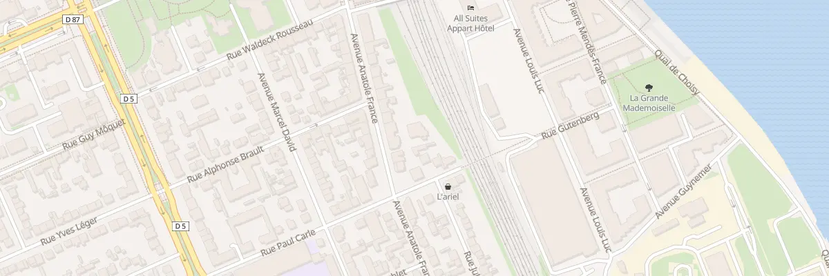 Plan du 8 Rue Paul Carle à Choisy-le-Roi