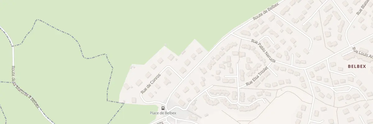 Plan du 6 Rue de Pesteils à Aurillac