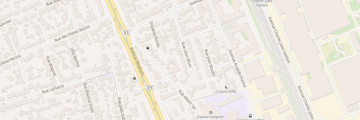 Plan du 20 Rue Léon Blum à Choisy-le-Roi
