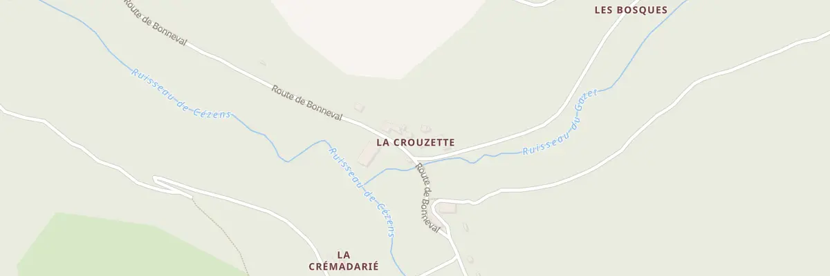 Plan du 21 Rte de Bonneval à Ambialet