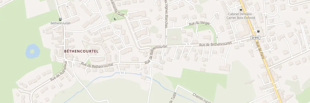 Plan du 50Q Rue de Béthencourtel à Clermont