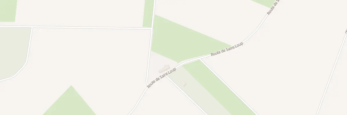Plan du 25 Rte de Saint Loup à Montliard