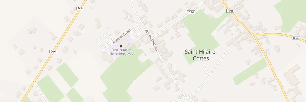 Plan du 378 Rue du Chateau à Saint-Hilaire-Cottes