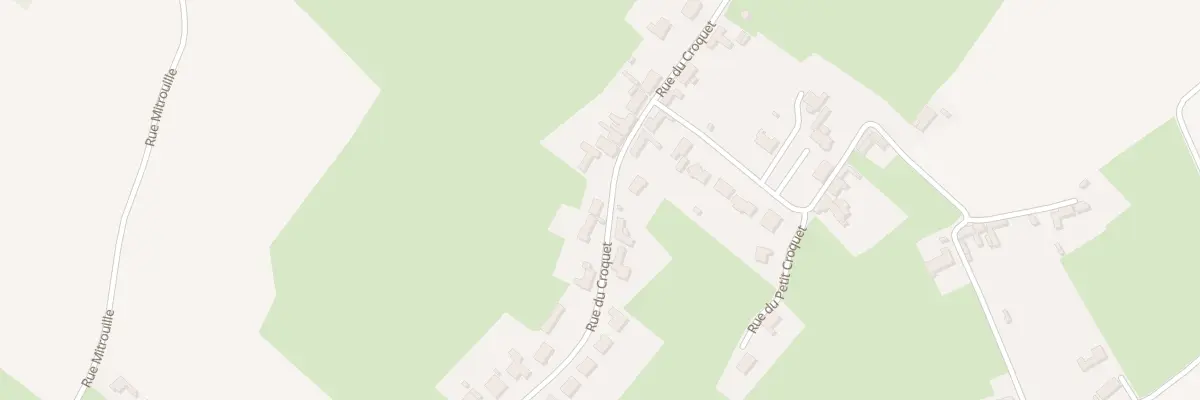 Plan du 1083 Rue du Croquet à Blaringhem