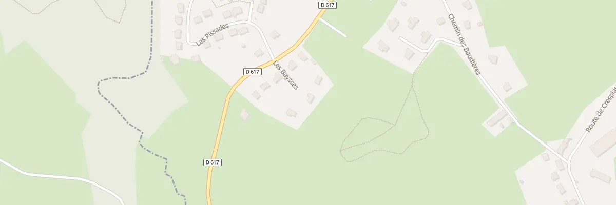 Plan du 5 Les Baysses à Arpajon-sur-Cère