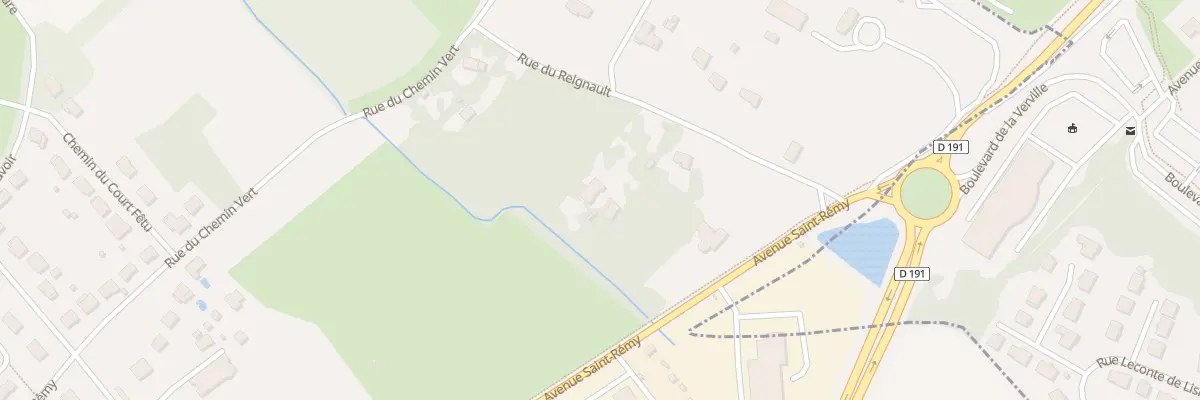 Plan du 13 Rue du Reignault à Fontenay-le-Vicomte