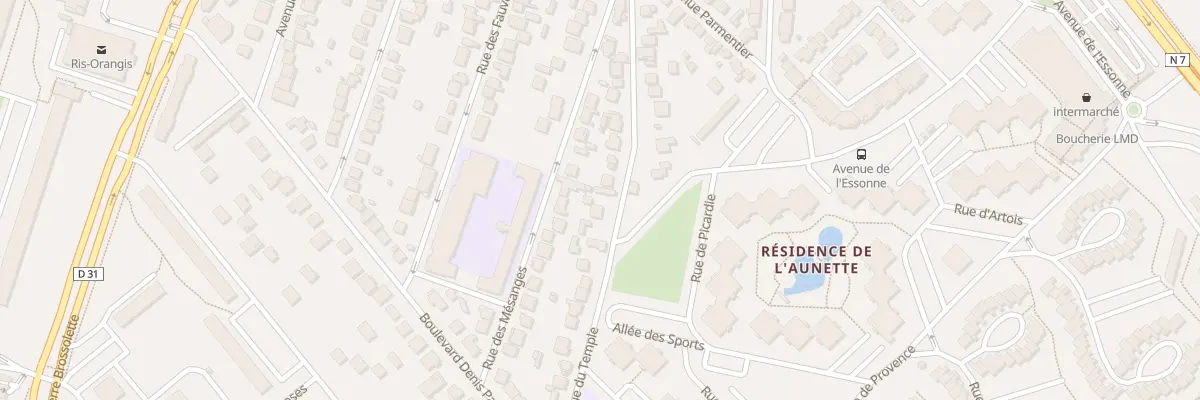 Plan du 64 Rue du Temple à Ris-Orangis