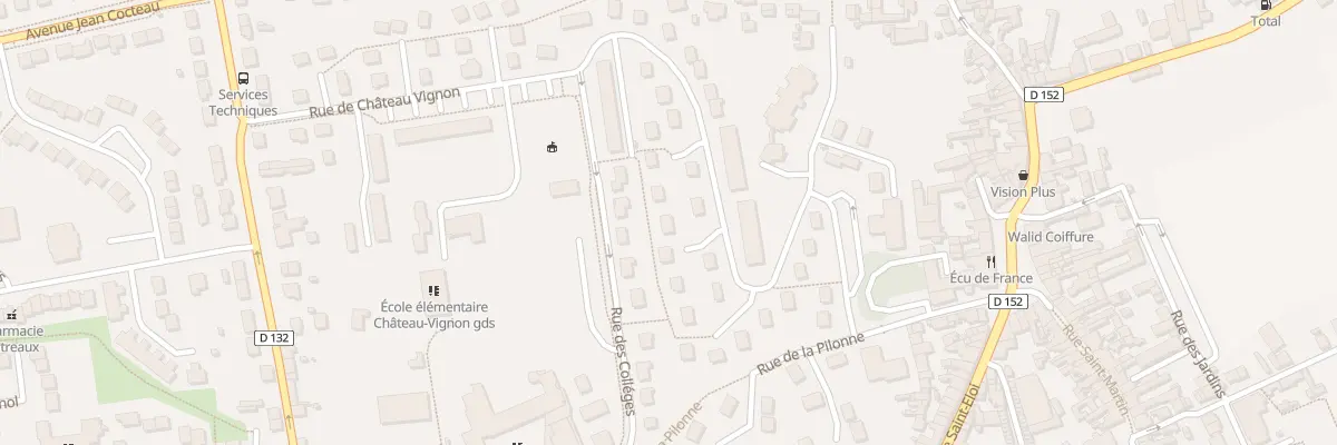 Plan du 31 Rue de Chateau Vignon au Malesherbois