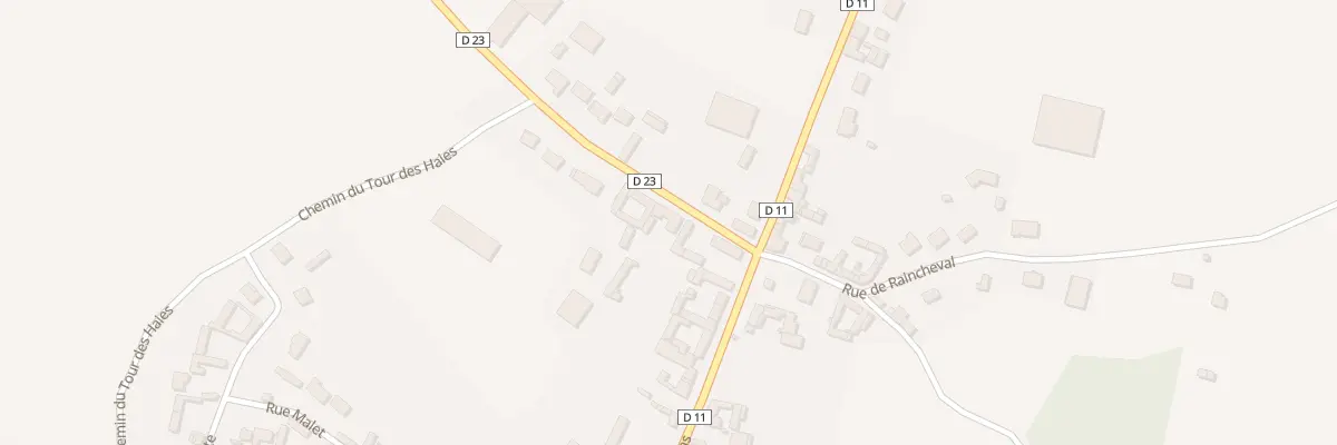 Plan du 3B Rue de Beauquesne à Puchevillers