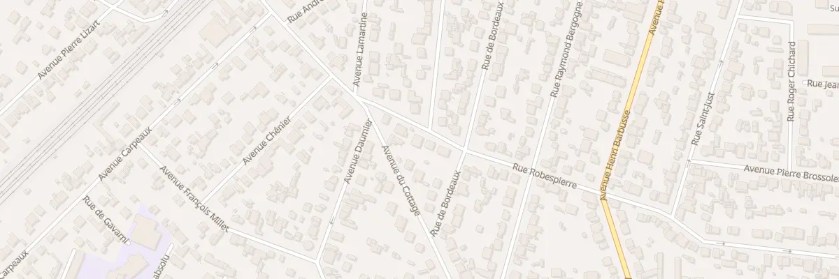 Plan du 63 Rue Robespierre à Arnouville