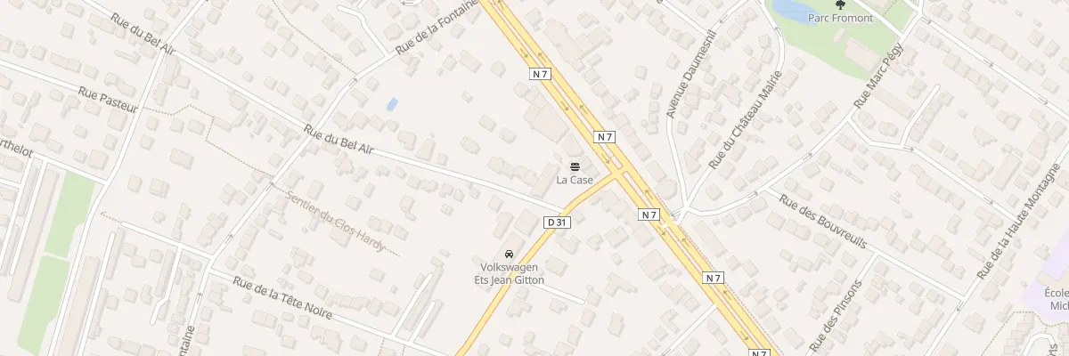Plan du 4 Rue du Bel Air à Ris-Orangis