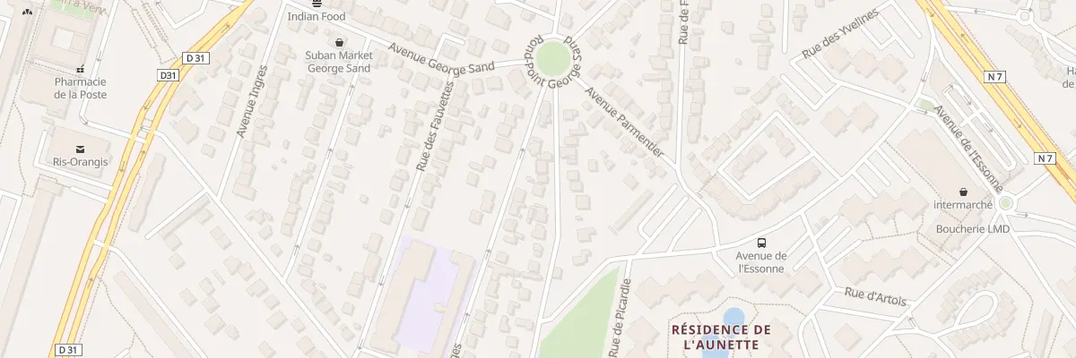 Plan du 50 Rue du Temple à Ris-Orangis