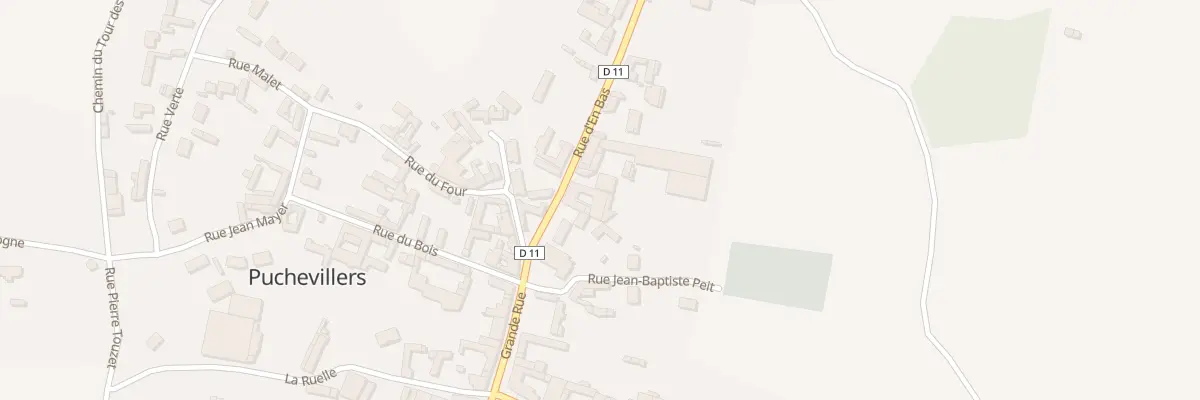 Plan du 4 Rue d’En Bas à Puchevillers