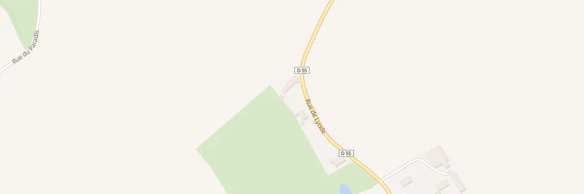 Plan du 938 Rue de Lynde à Ebblinghem