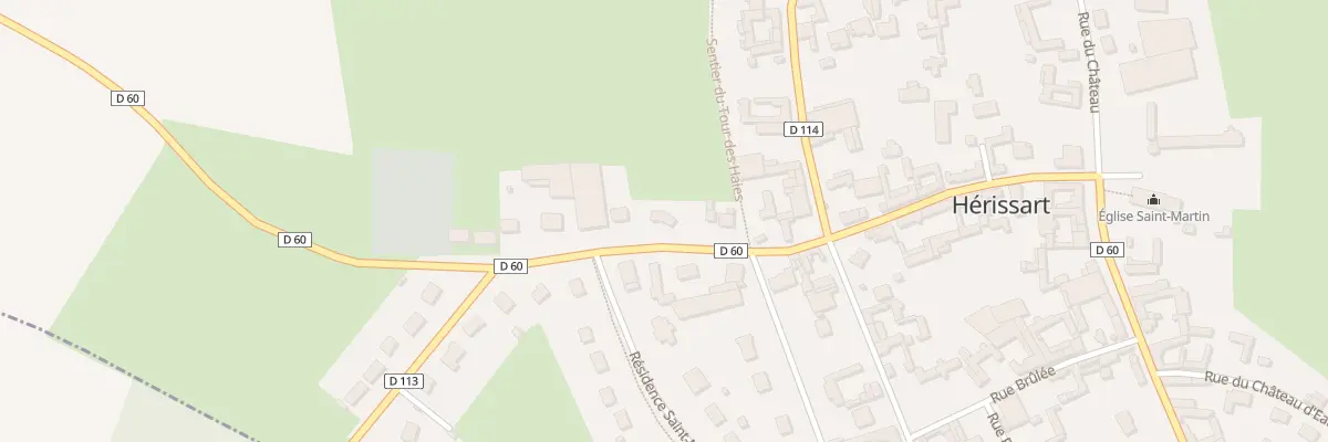 Plan du 5124A Le Village à Hérissart