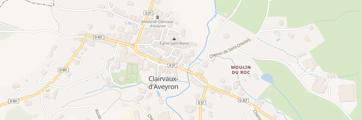Plan du 6 Rue du Vieux Pont à Clairvaux-d’Aveyron