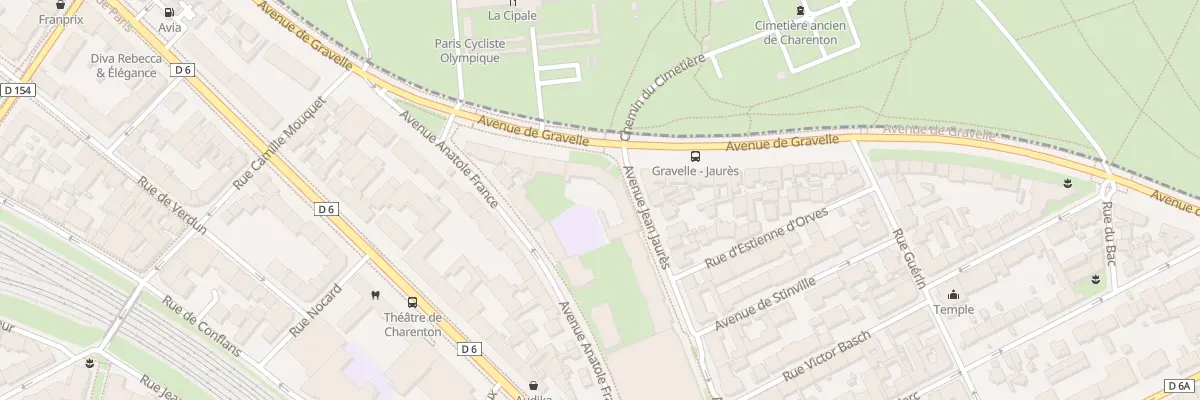 Plan du 9 Av Jean Jaurès à Charenton-le-Pont