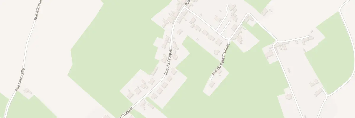 Plan du 1048 Rue du Croquet à Blaringhem