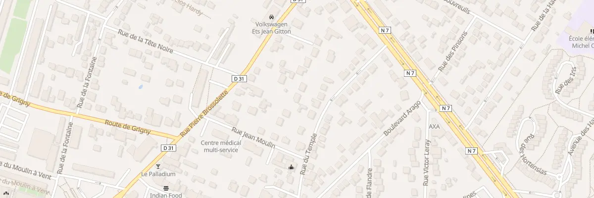 Plan du 18B Rue du Temple à Ris-Orangis