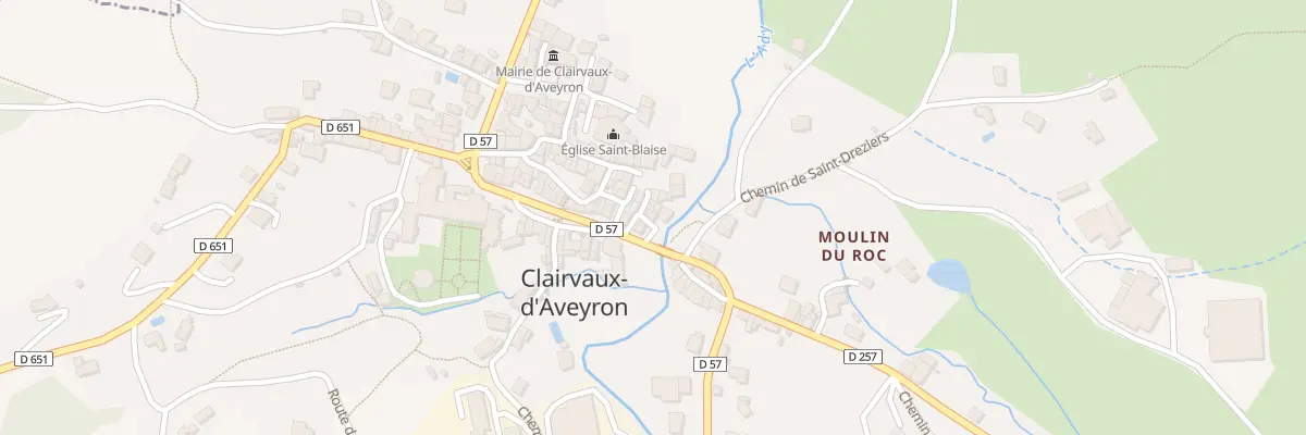 Plan du 4 Rue du Vieux Pont à Clairvaux-d’Aveyron