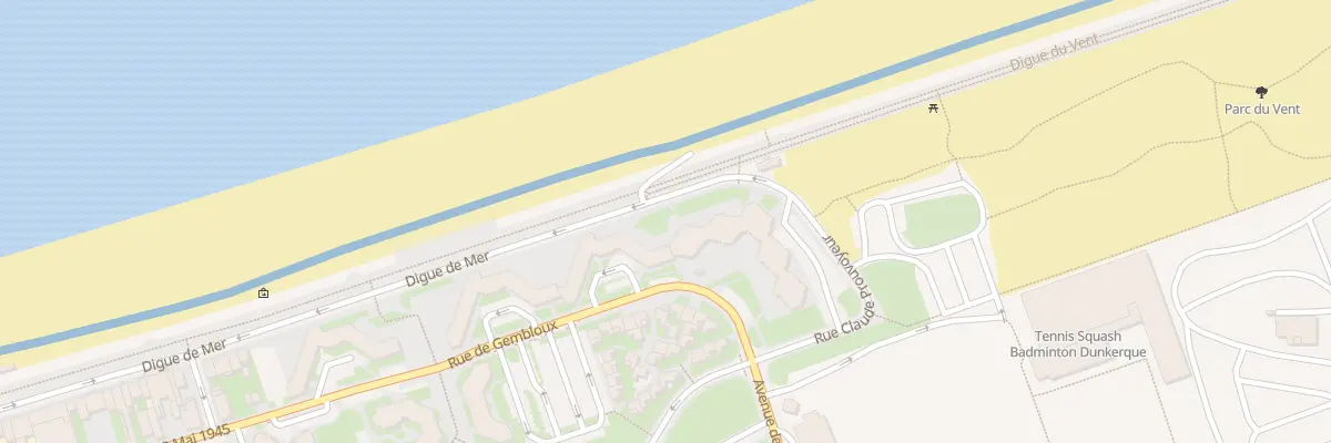 Plan du 6 Rue de Gembloux à Dunkerque