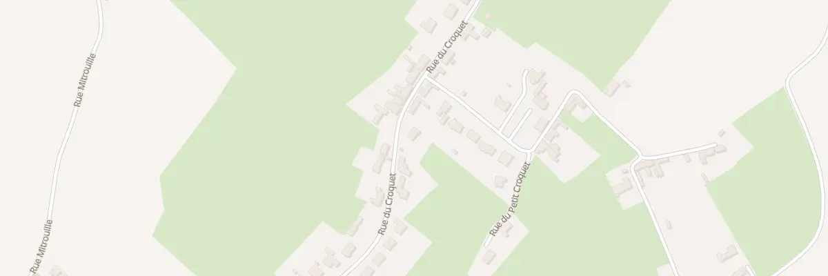 Plan du 1112 Rue du Croquet à Blaringhem