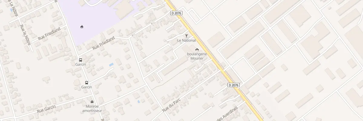 Plan du 36 Av de Dun à Bourges