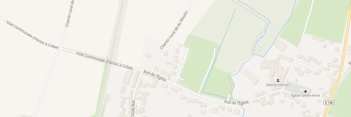 Plan du 3 Imp des Marais à Airion