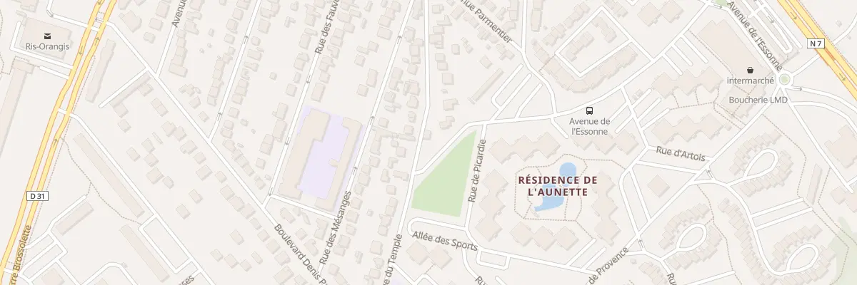 Plan du 63 Rue du Temple à Ris-Orangis