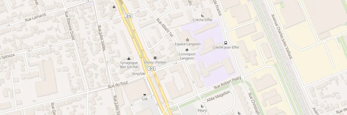 Plan du 4 Rue du Four à Choisy-le-Roi