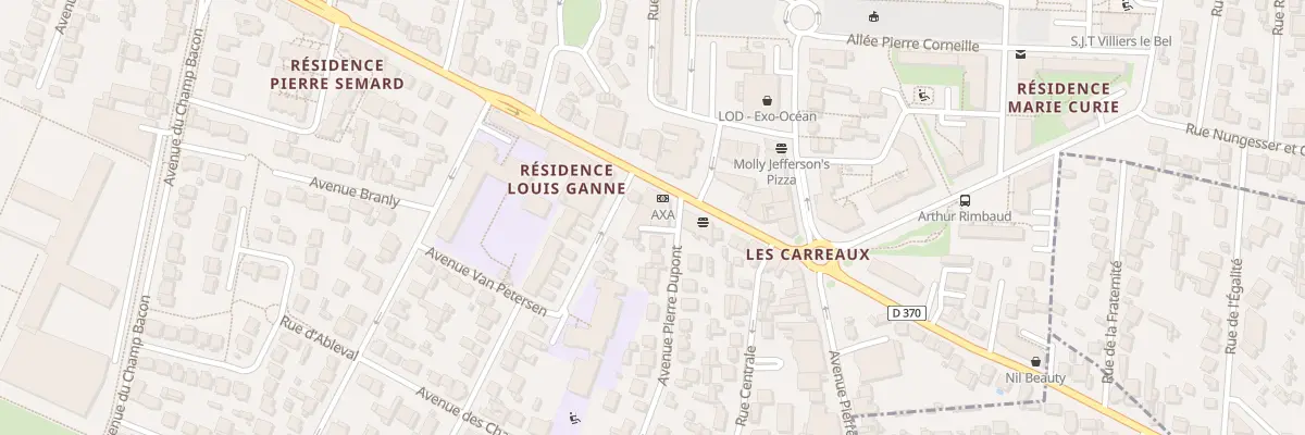 Plan du 98 Av Pierre Sémard à Villiers-le-Bel