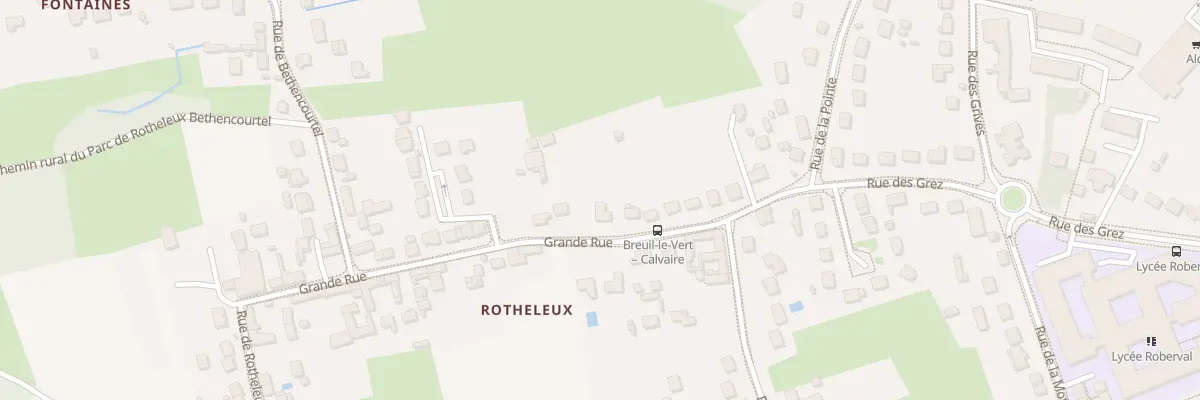 Plan du 16 Gr Grande Rue à Breuil-le-Vert