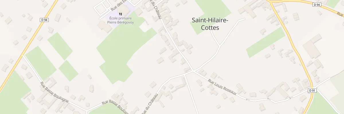 Plan du 494 Rue du Chateau à Saint-Hilaire-Cottes
