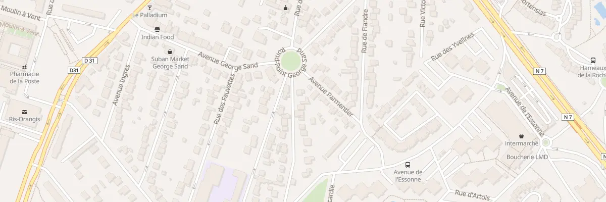 Plan du 45 Rue du Temple à Ris-Orangis