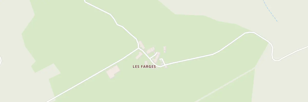 Plan du 8 Les Farges à Basville