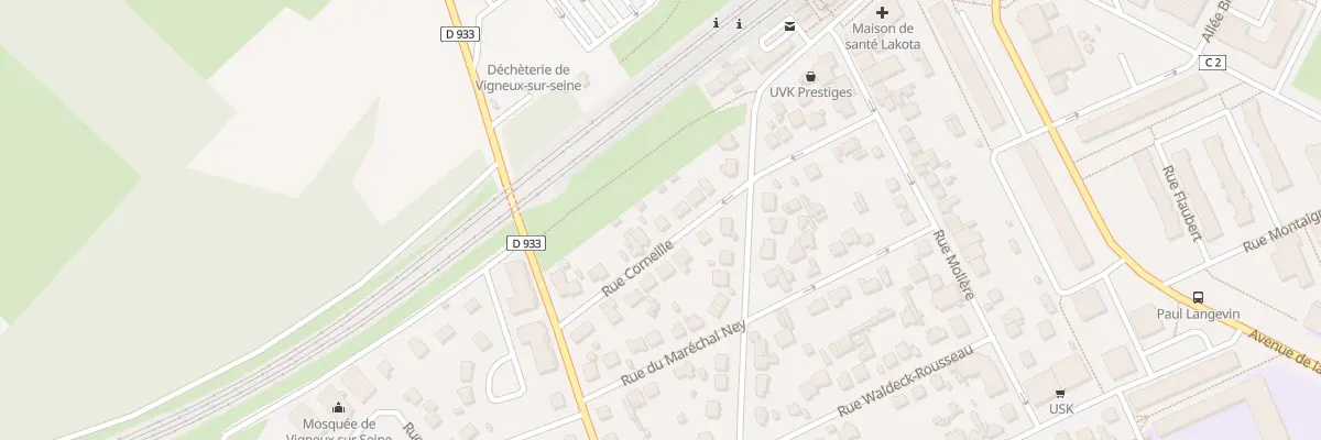 Plan du 9 Rue Corneille à Vigneux-sur-Seine