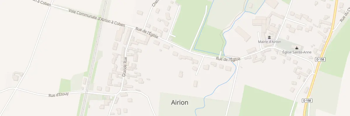 Plan du 31 Rue de l’Eglise à Airion