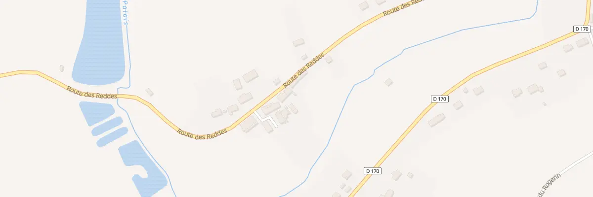 Plan du 9 Rte des Reddes à Saint-Palais