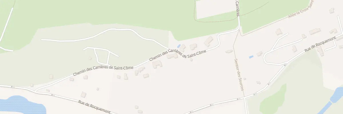 Plan du 14 Che des Carrieres de St Come à Luzarches
