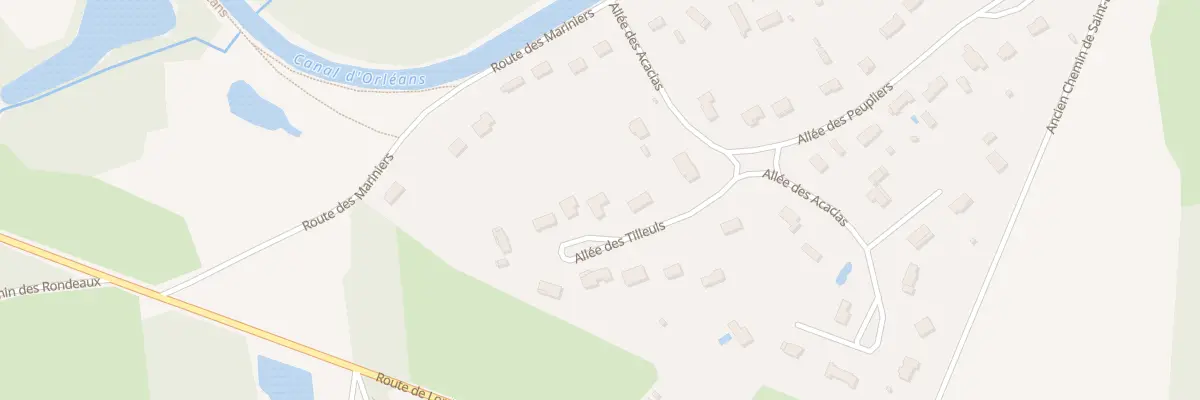 Plan du 4 All des Tilleuls à Châtenoy