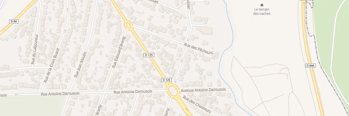 Plan du 12 Rue Sylla Declemy à Garges-lès-Gonesse