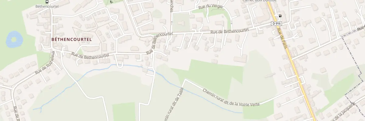 Plan du 58 Rue de Béthencourtel à Clermont