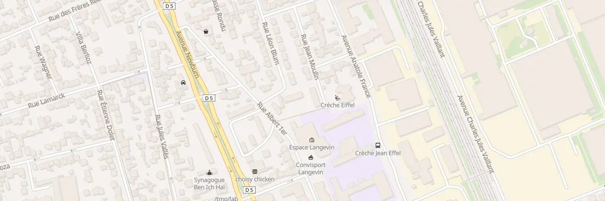 Plan du 27B Rue Léon Blum à Choisy-le-Roi