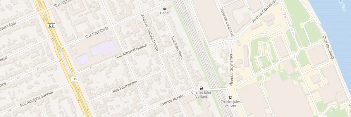 Plan du 22 Rue Jules Ferry à Choisy-le-Roi