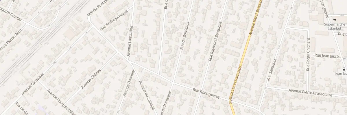 Plan du 17 Rue de Bordeaux à Arnouville