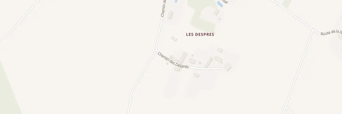 Plan du 11 Che des Després à Montliard