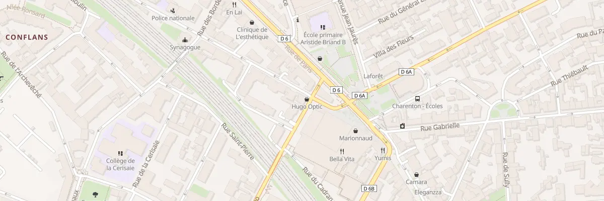 Plan du 3 Rue de Conflans à Charenton-le-Pont