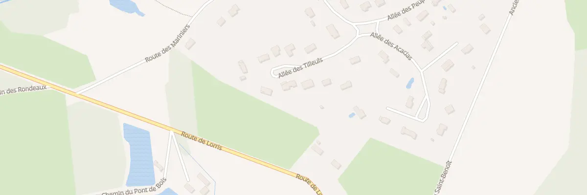 Plan du 9 All des Tilleuls à Châtenoy