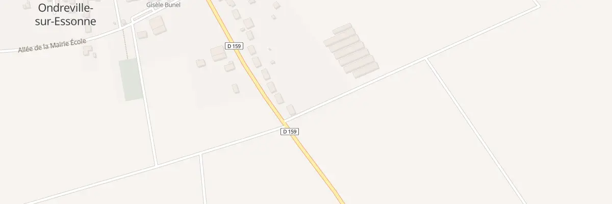 Plan du 22 Rte du Gatinais à Ondreville-sur-Essonne