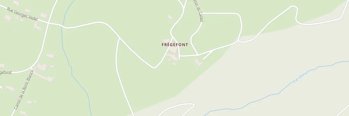 Plan du 1078 Rte de Frègefond à Pont-de-Larn